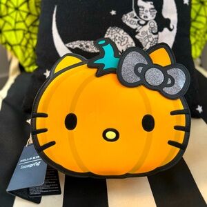 Loungefly pumpkin hello kitty bag